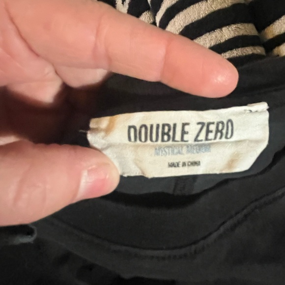 Double Zero Black Short Sleeve Tee - Picture 2 of 2